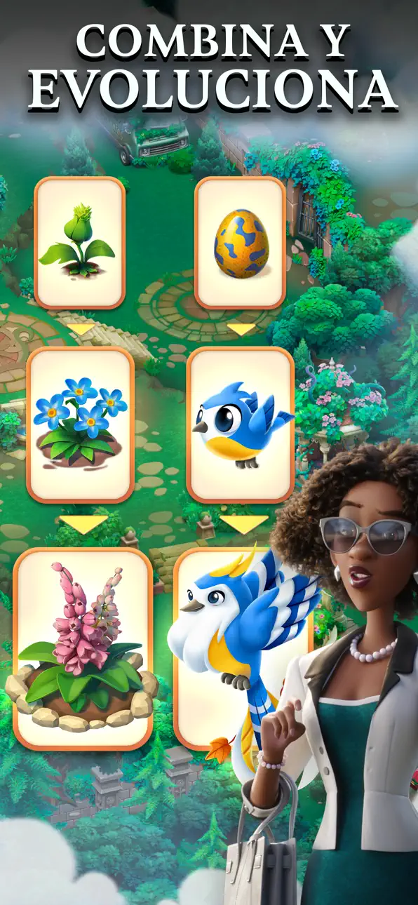 Merge Gardens Hack screenshot 5 - iOS game interface
