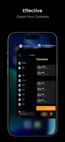 SortMyContacts screenshot