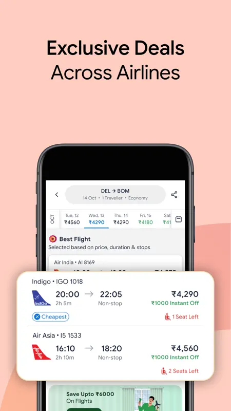 ixigo: Flight & Hotel Booking screenshot 4 of 10