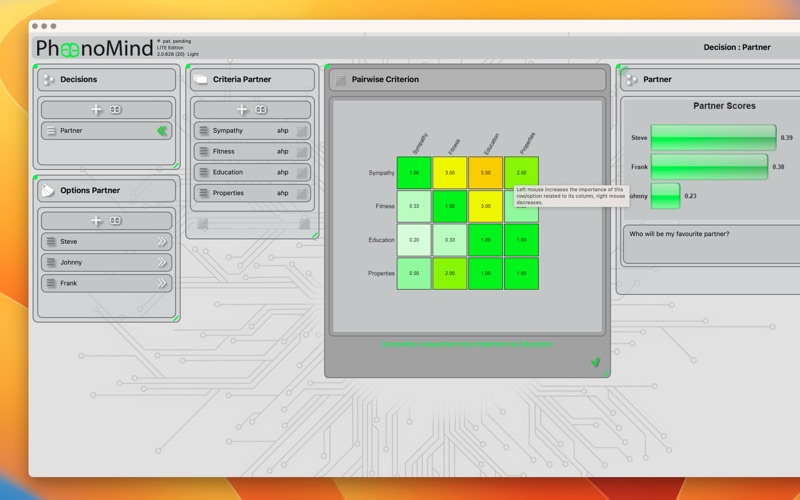PhaenoMind app screenshot 3