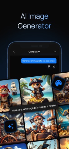 Genesis: Chatbot Assistant AI iPhone screenshot