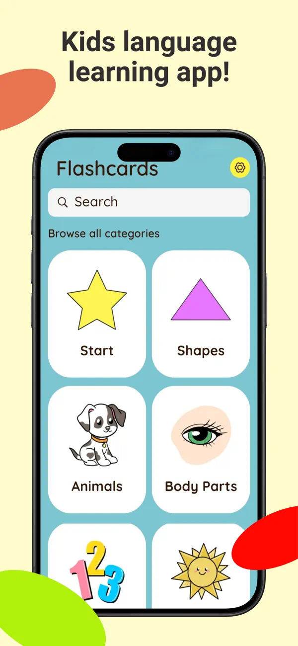 Screenshot #1 pour LittleLingo: Kids flashcards