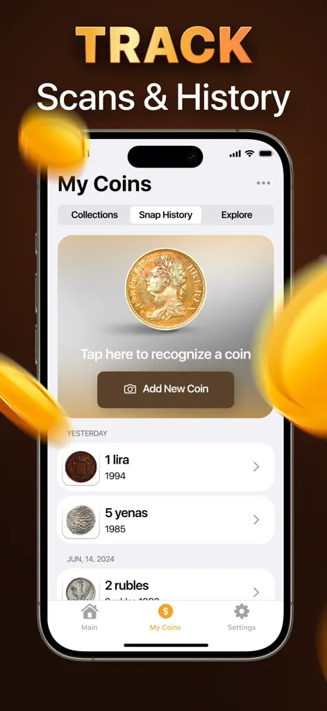Coin Identifier & Scanner App - Reference App | MWM