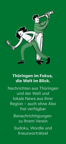 Thüringer Allgemeine News screenshot