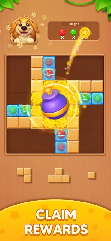 Block Match: Puzzle & Dog screenshot 3