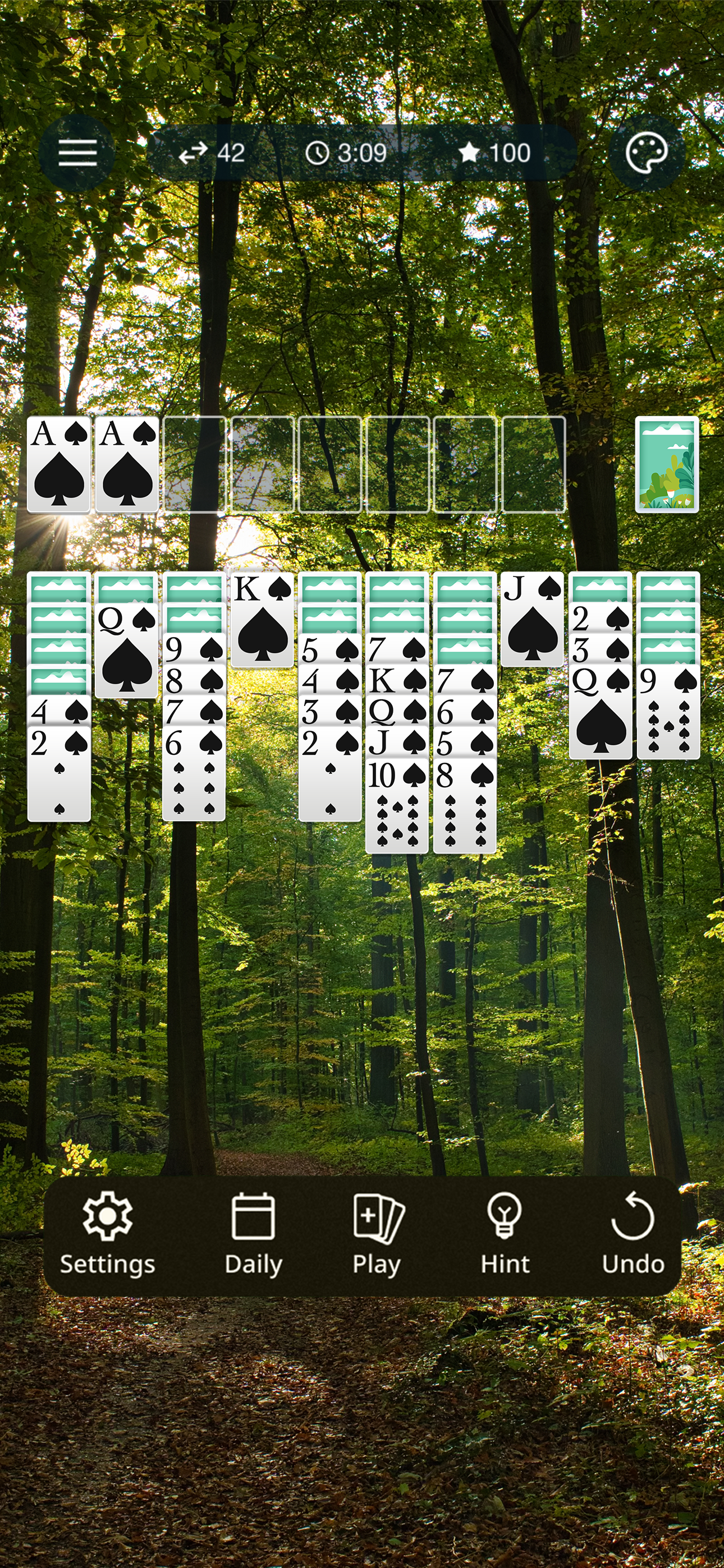 Spider Solitaire: Classic Card