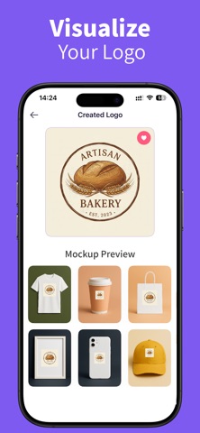 Logo Designer - AI Logo Maker iPhone screenshot