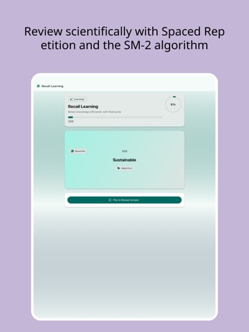 Greek Word Master Flashcards iPad screenshot