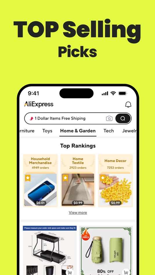 #8. AliExpress - Shopping App (iOS) 来自: Alibaba