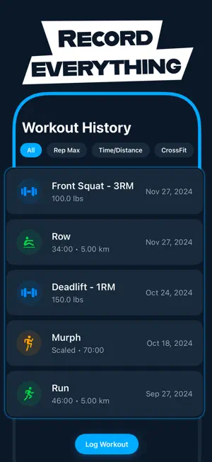 PR Tracker: Gym Workout Logger screenshot 3