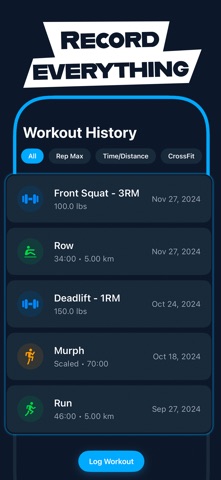 PR Tracker: Gym Workout Logger Screenshot 3 of 6