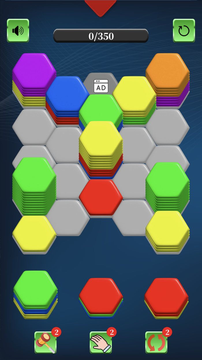 Hexa Sort  Ball Sort