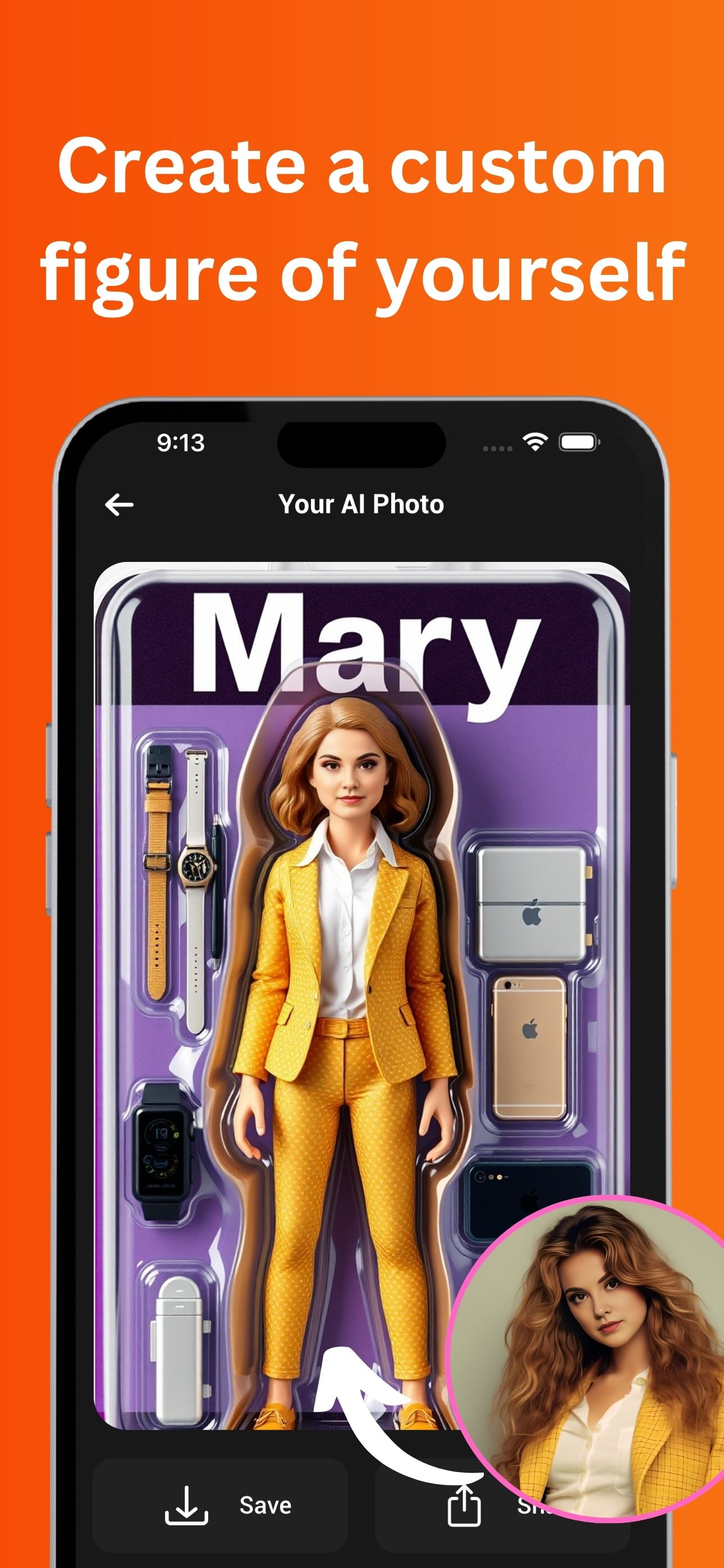 ToonAI: AI Action Figure Maker