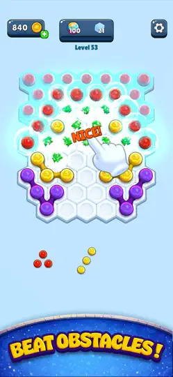 Capture d'écran de Marble Blast Puzzle Game sur iPhone 5