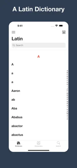 Screenshot von Latin Dictionary Lewis & Short auf dem iPhone 1