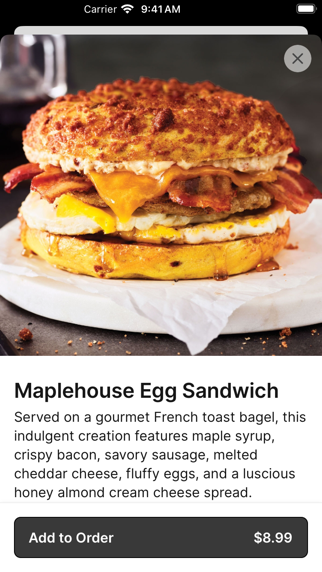 My Bagel Spot iPhone screenshot 3 - Food & Drink app