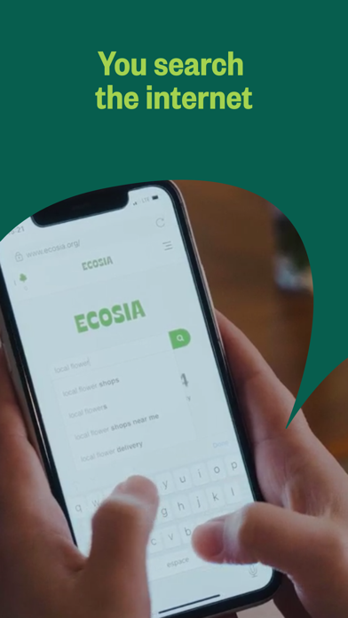 Ecosia screenshot 1