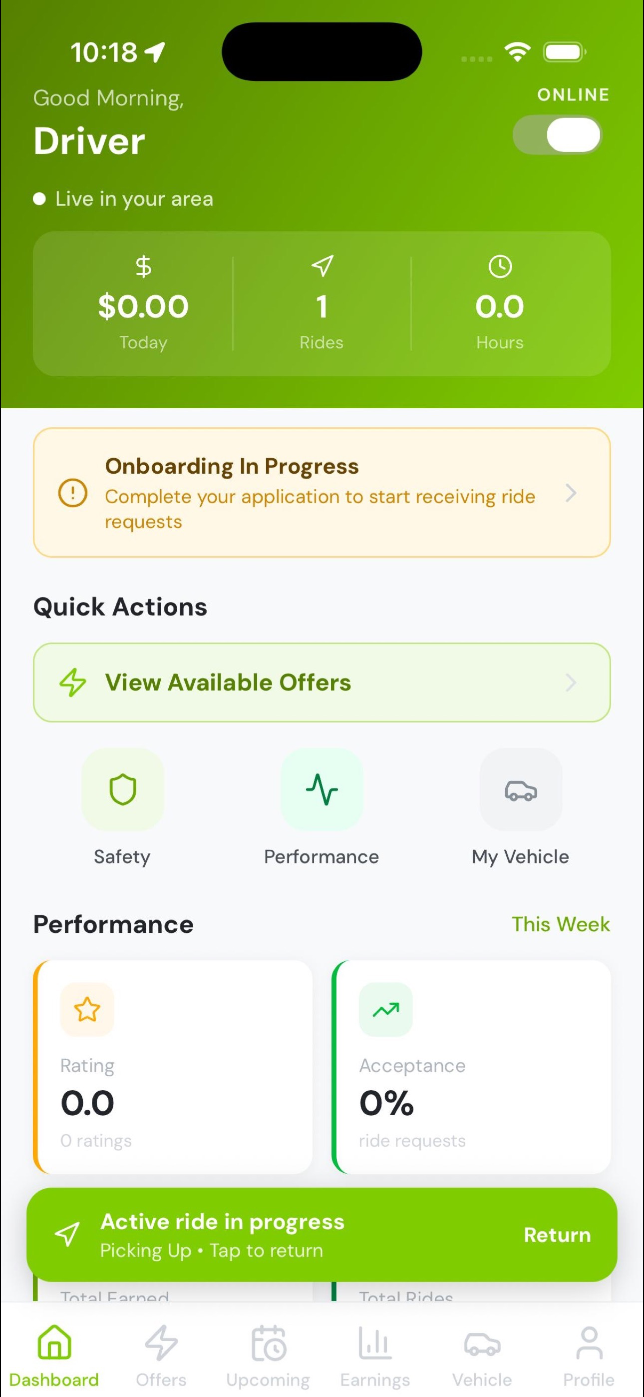 Hytch Driver screenshot 3