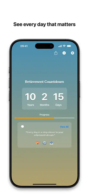 Retirement Countdown - Days screenshot 1