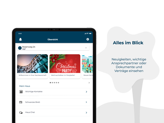 Hübl & Partner Hausverwaltung app screenshot