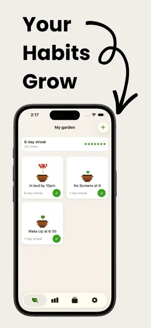Pixelgarden: Grow Your Habits screenshot 1