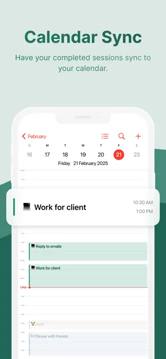 Flow: Focus & Pomodoro Timer: Screenshot 6 von 8