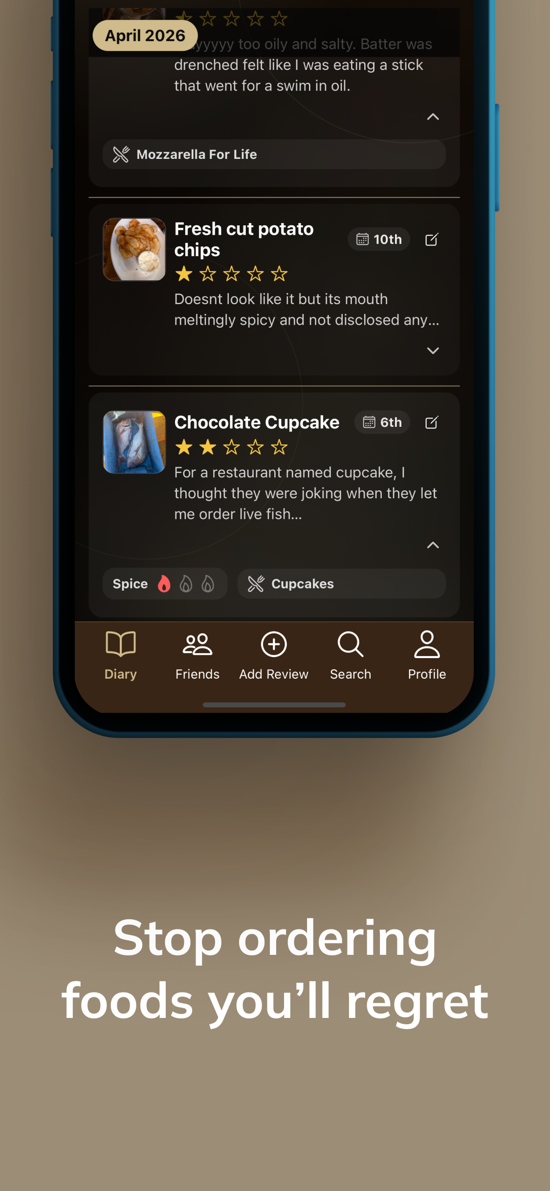 Tasted screenshot 2