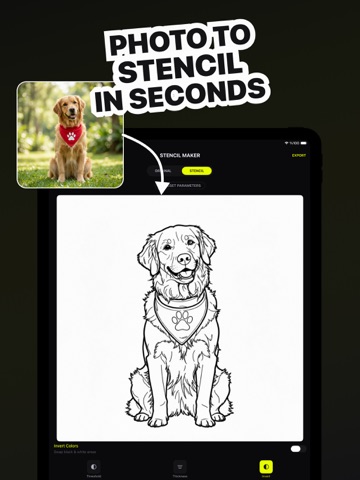 Stencil Maker - Stencly iPad screenshot