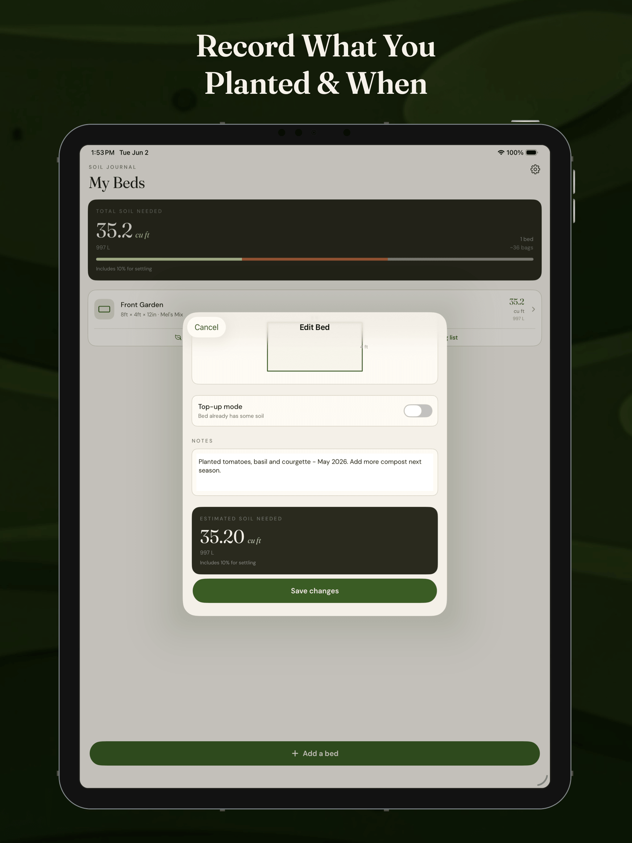 Raised Bed Soil Calculator screenshot 9
