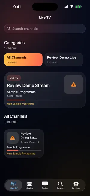 Aura TV: IPTV Player screenshot 3