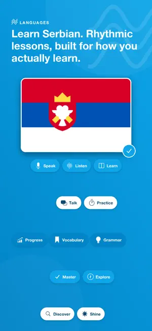 Learn Serbian - LingoWave screenshot 1