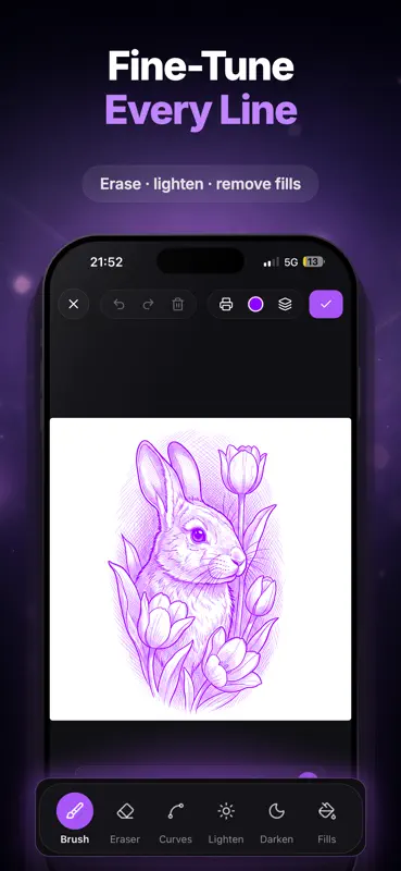 Stencil AI - Tattoo Stencils screenshot 4 of 6