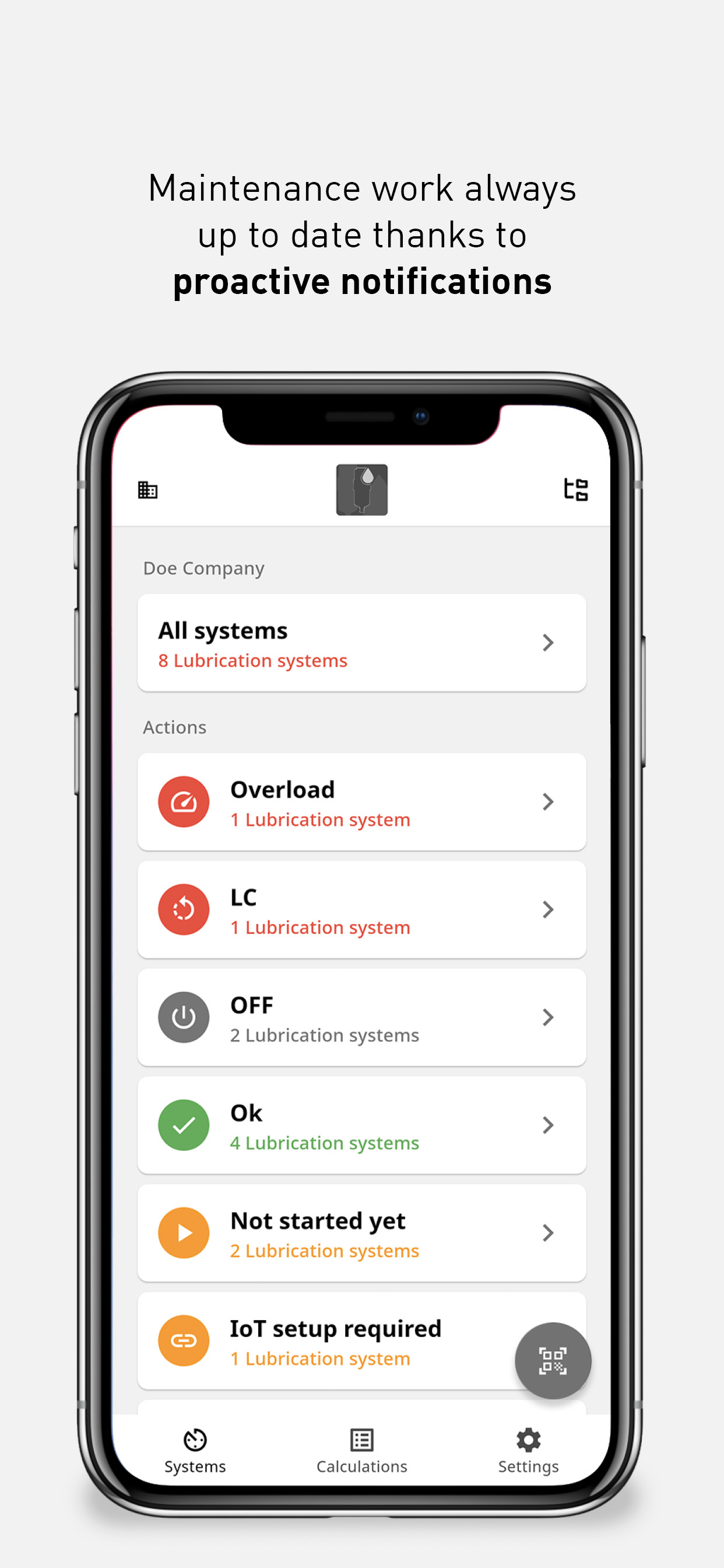 Lubrication App