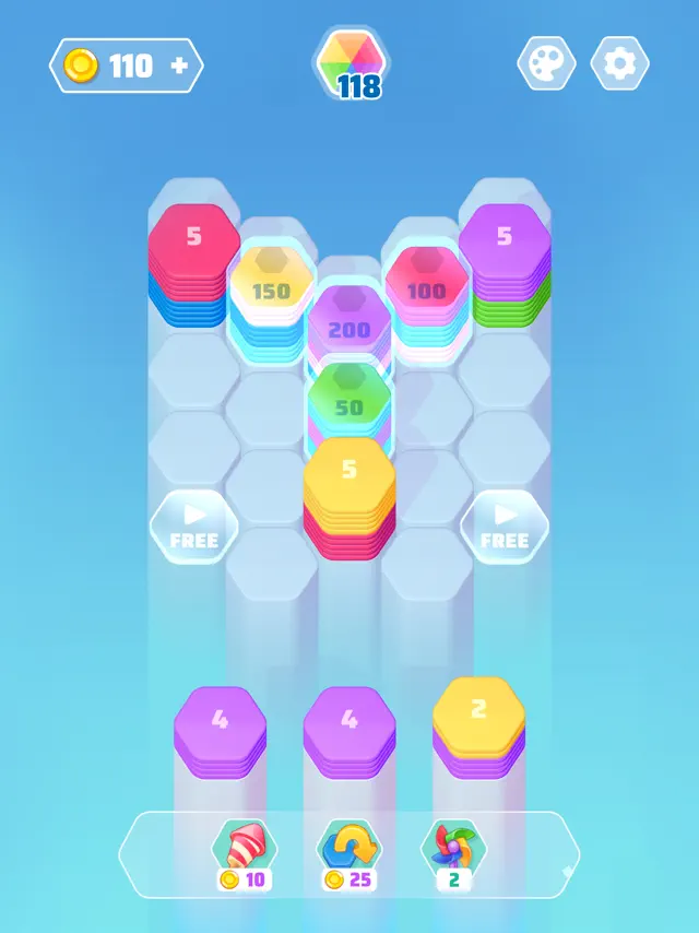 Color Slide - Hexa Puzzle screenshot 9