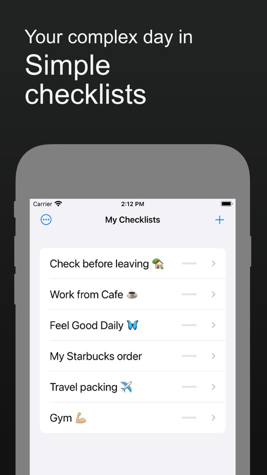 #2. ForgetNot 2-Routine checklists (macOS) Göre: Thilina Solomons