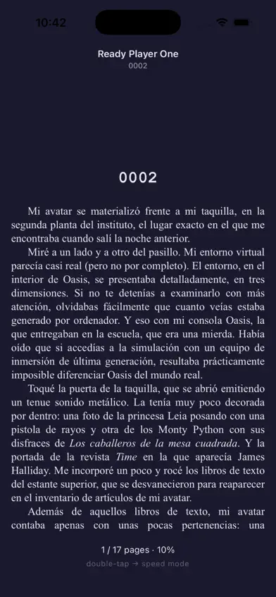 Focal reading screenshot 5