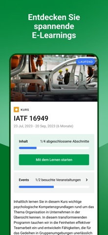 VDA QMC Academy screenshot