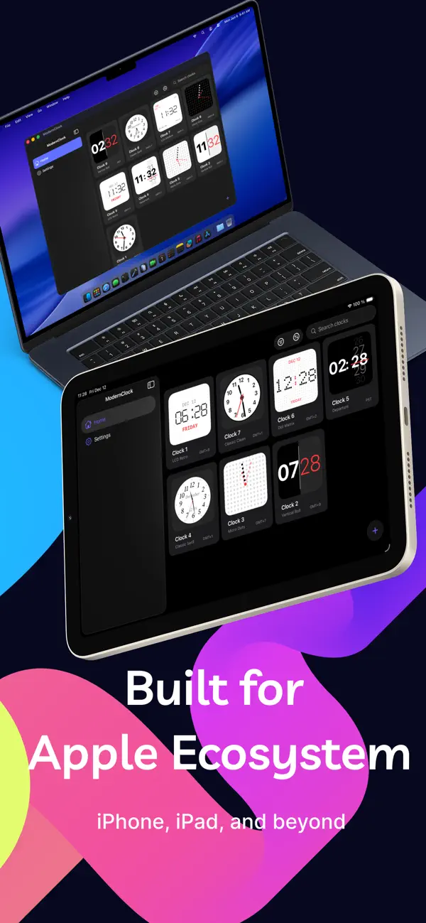 #5. Clock Widget Creator (iOS) Ved: Remi Herbiet