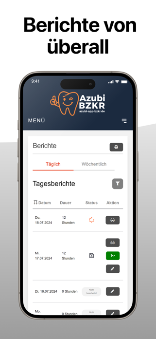 Azubi-BZKR Screenshot 2 of 3