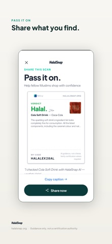 HalalSnap: 清真扫描器 screenshot