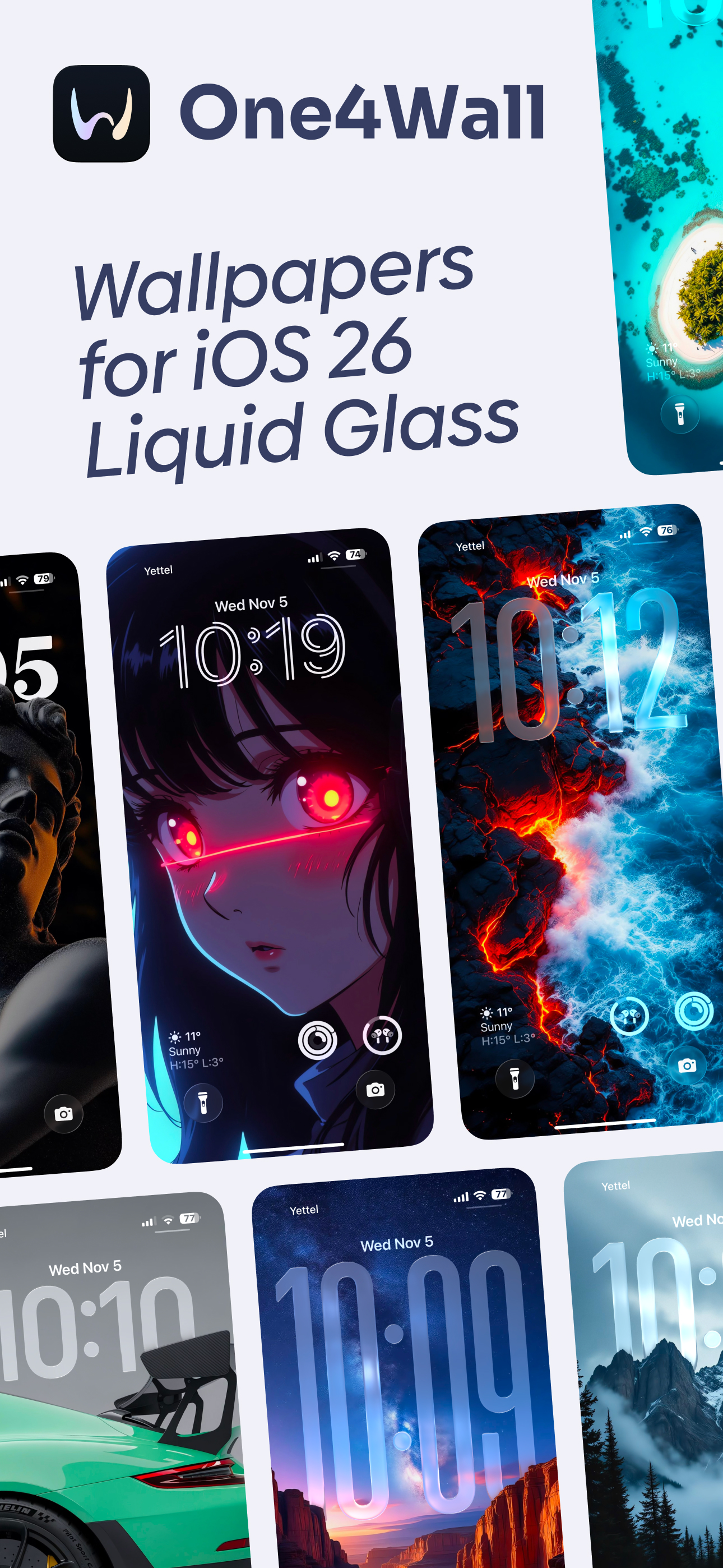 One4Wall: 4K Wallpapers & Live