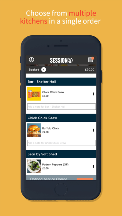 Sessions: Top Food Talent Screenshot