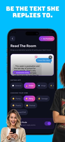Wingmate Ai. Flirty Texting Screenshot 7 of 8