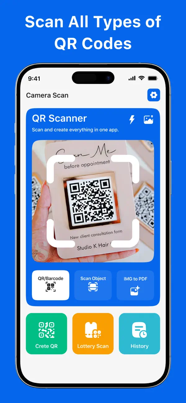 #3. Scan QR Code : Create QR Code (iOS) di: Kailash Naiya