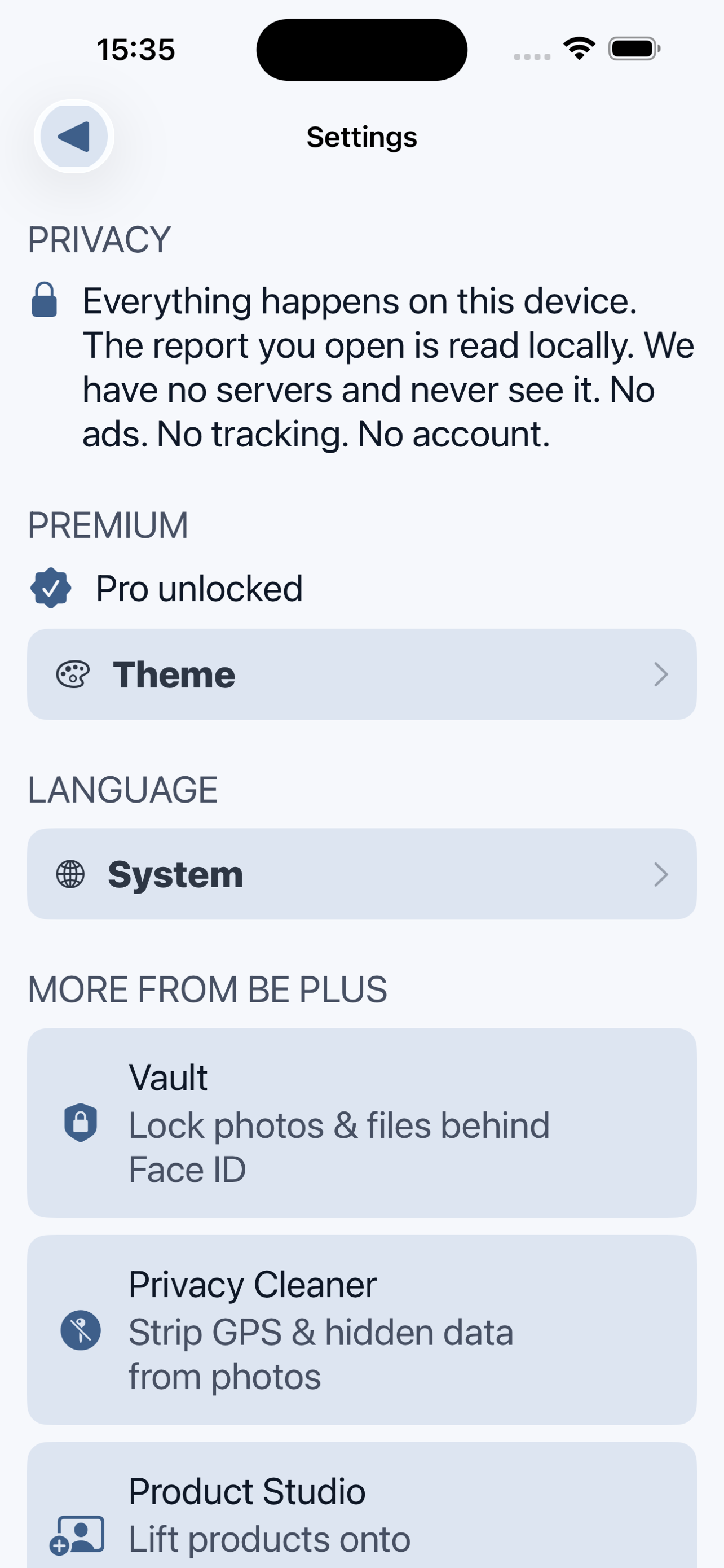 Privacy Report: App Trackers screenshot 3