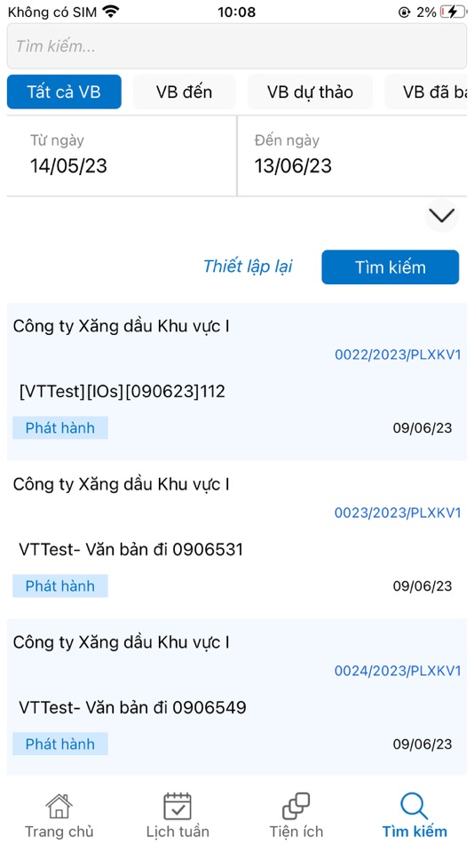 #4. Petrolimex DOffice (iOS) 由: Vietnam National Petroleum Group