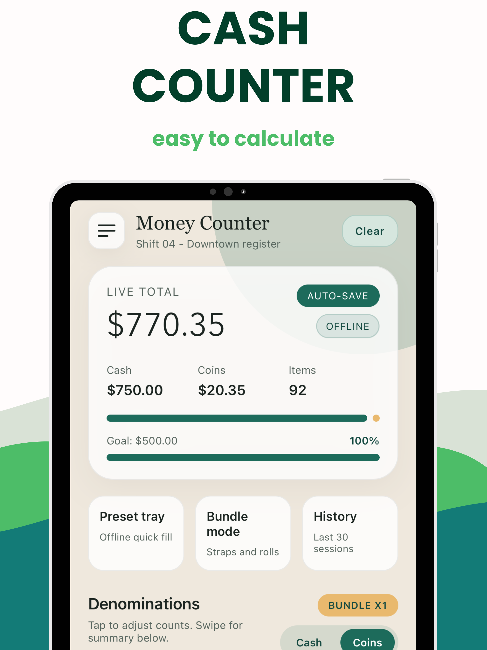 Money Counter: Cash & Coins screenshot 7