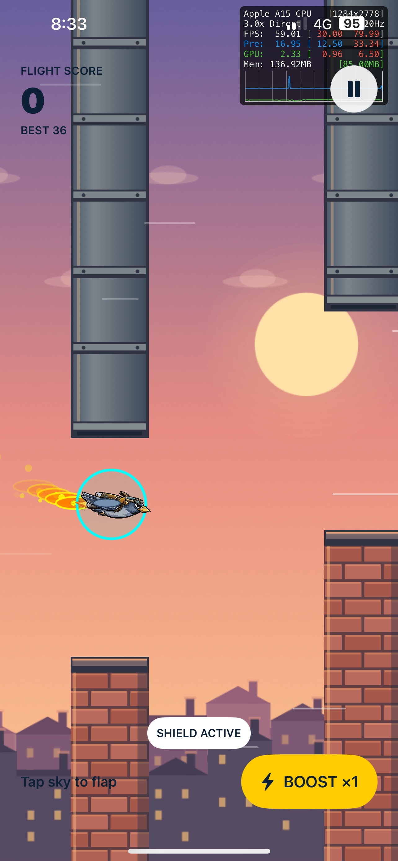 Screenshot 4 of TURBO PIGEON