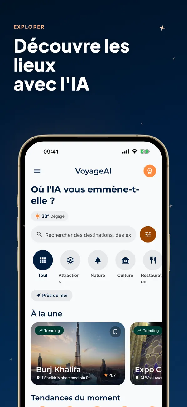 Screenshot #1 pour Dubaï Guide & Cartes: VoyageAI