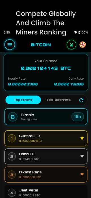 Bitcoin Mining - BTC Miner Screenshot 5 of 5